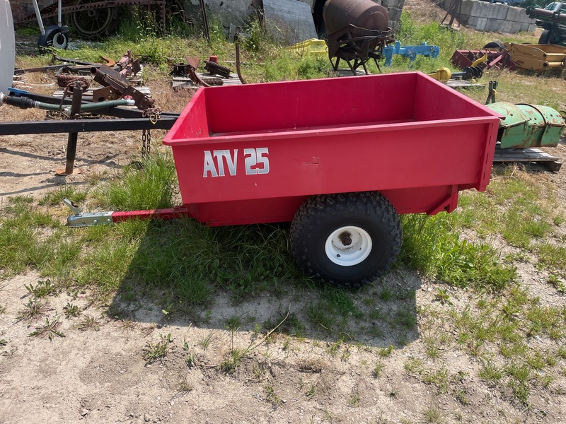 Trailers  Creekbank Welding ATV 25 Manual Dump Trailer - AS NEW Photo