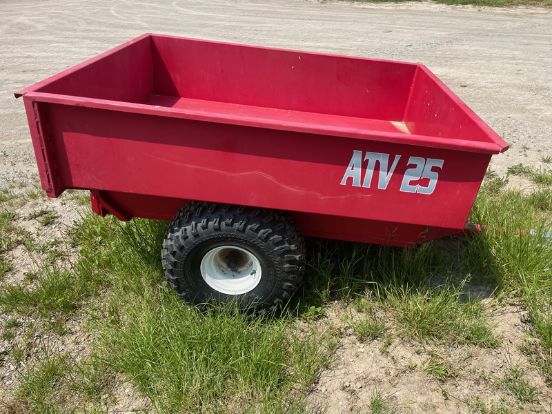 Trailers  Creekbank Welding ATV 25 Manual Dump Trailer - AS NEW Photo