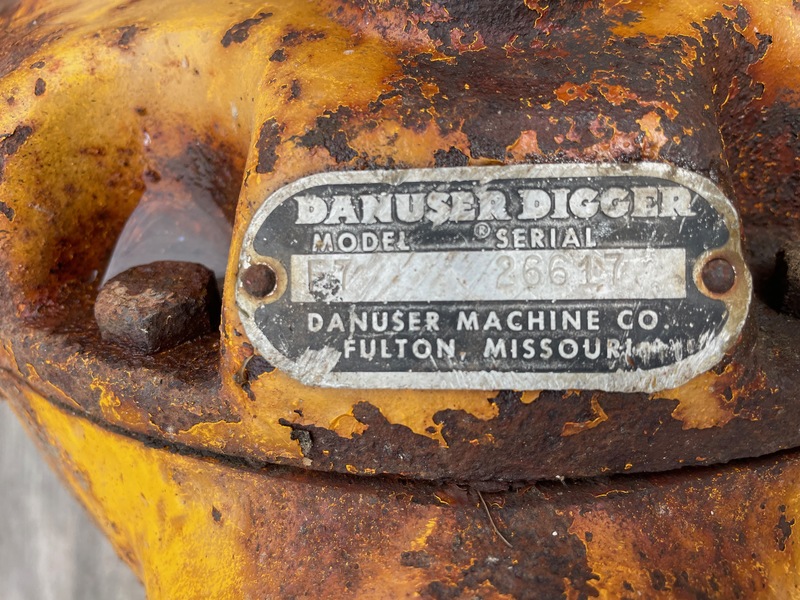 Attachments  Danuser Post-hole Auger Photo