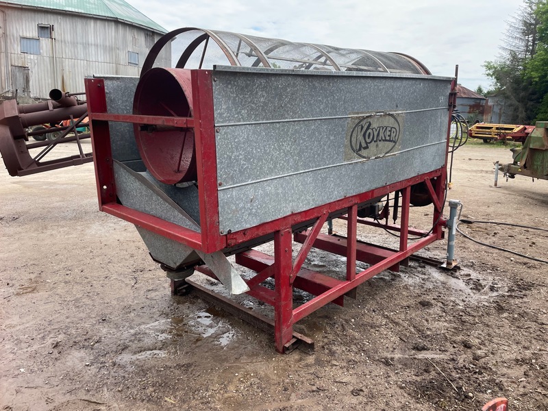 Koyker 2 Stage Electric Grain Cleaner with Bottom Auger