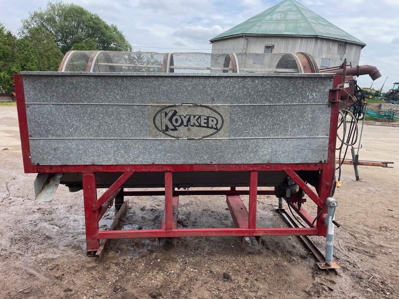Grain Handling  Koyker 2 Stage Electric Grain Cleaner with Bottom Auger Photo