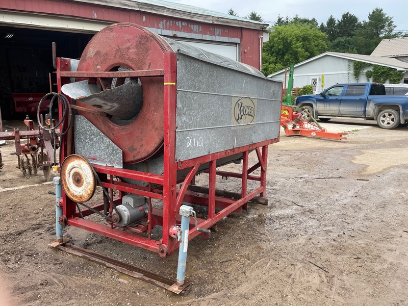 Grain Handling  Koyker 2 Stage Electric Grain Cleaner with Bottom Auger Photo