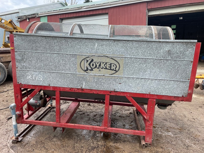 Grain Handling  Koyker 2 Stage Electric Grain Cleaner with Bottom Auger Photo