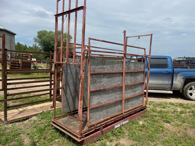 Hay/Forage/Livestock  Paul Livestock Scale Chute Photo