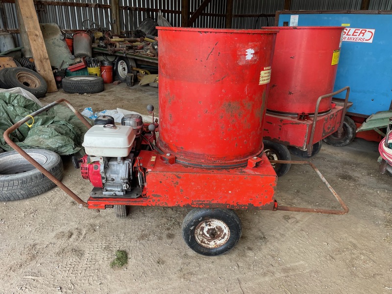 Hay/Forage/Livestock  AgriMetal Small Square Bale Chopper - Gas Powered Photo