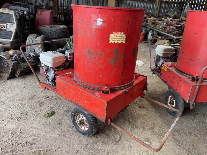 Hay/Forage/Livestock  AgriMetal Small Square Bale Chopper - Gas Powered Photo