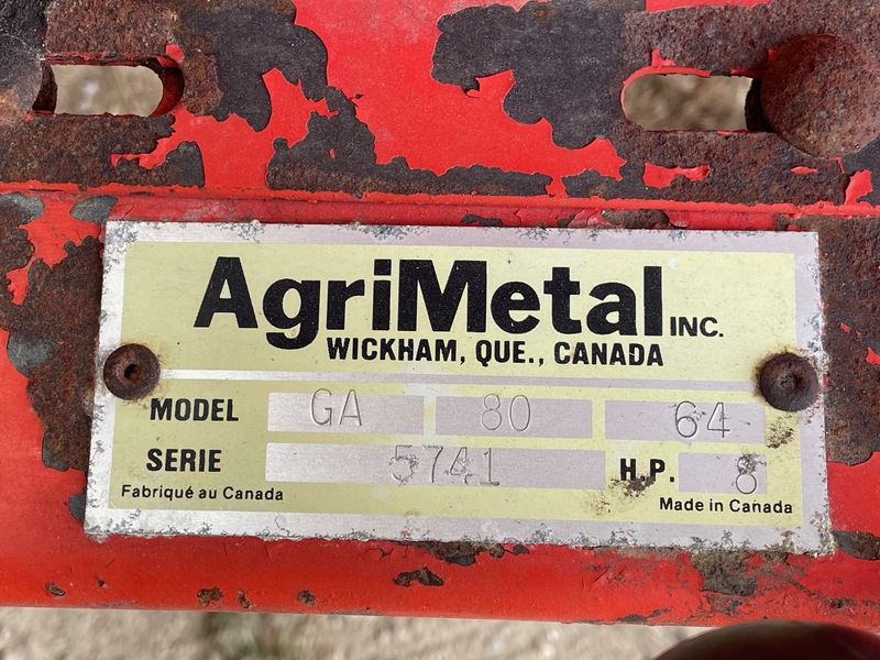 Hay/Forage/Livestock  AgriMetal Small Square Bale Chopper - Gas Powered Photo