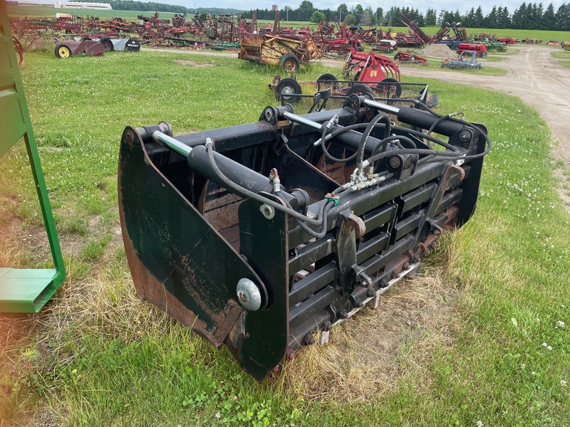 Silo Cut 74" Euro Quick Attach Silage Cutter Grapple