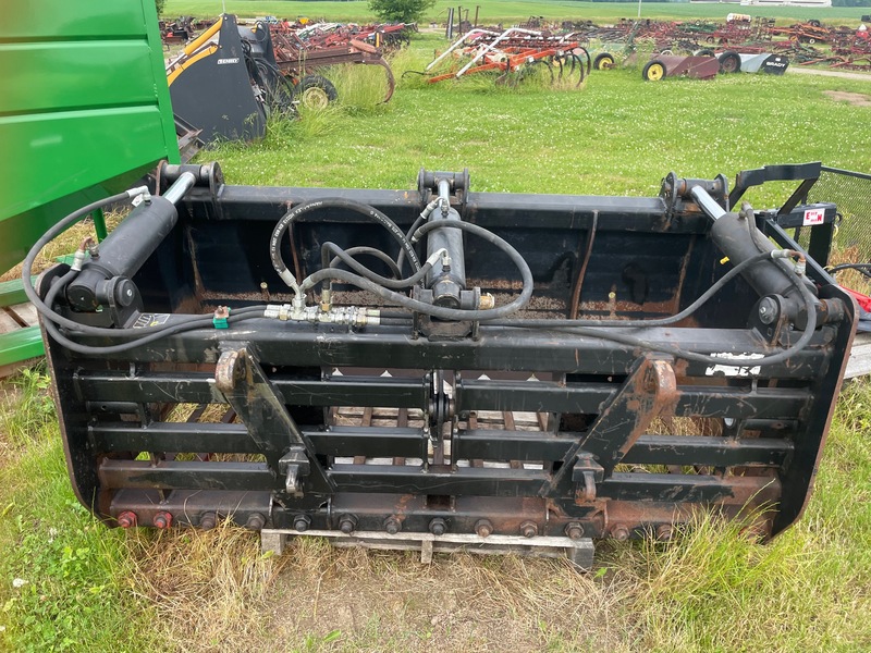 Attachments  Silo Cut 74" Euro Quick Attach Silage Cutter Grapple Photo