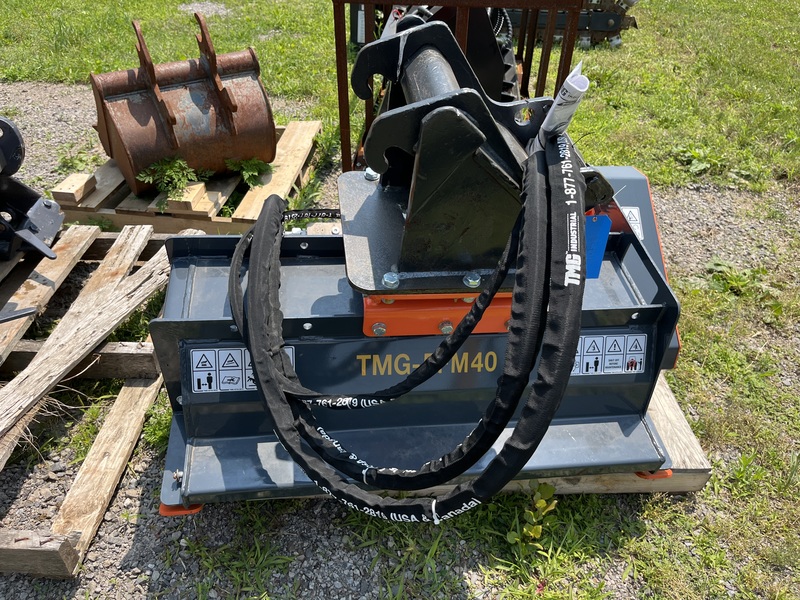 Bobcat E35 xchange mount attachments 