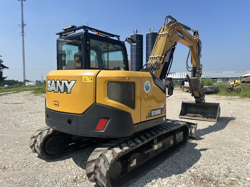 Sany SY80U Excavator package 