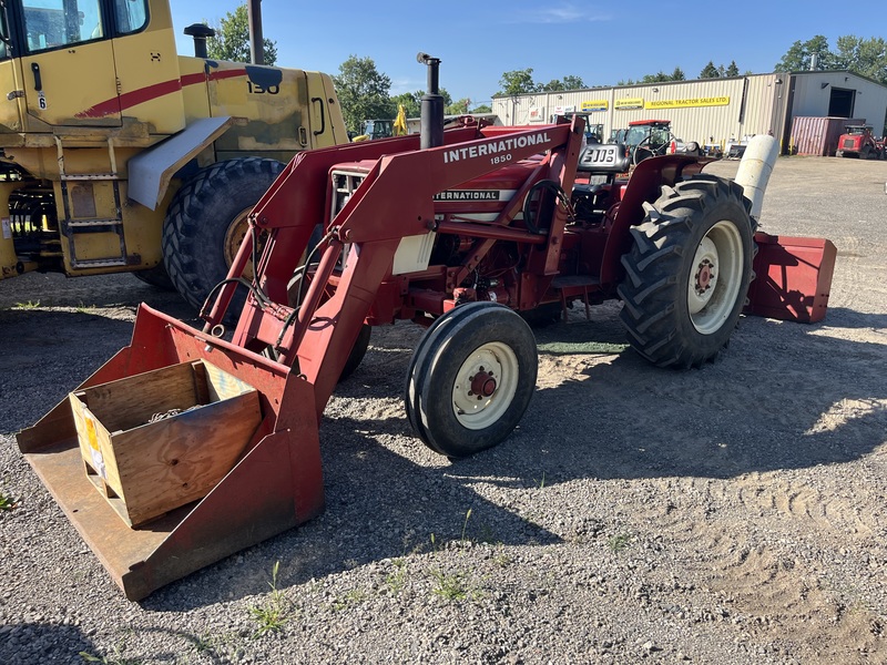 International 454 Diesel Tractor Loader Snowblower 