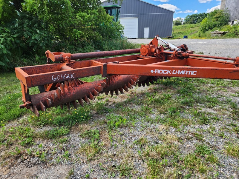 Rock Pickers and Rock Rakes  Rock-o-matc TM12 Rock Rake Photo