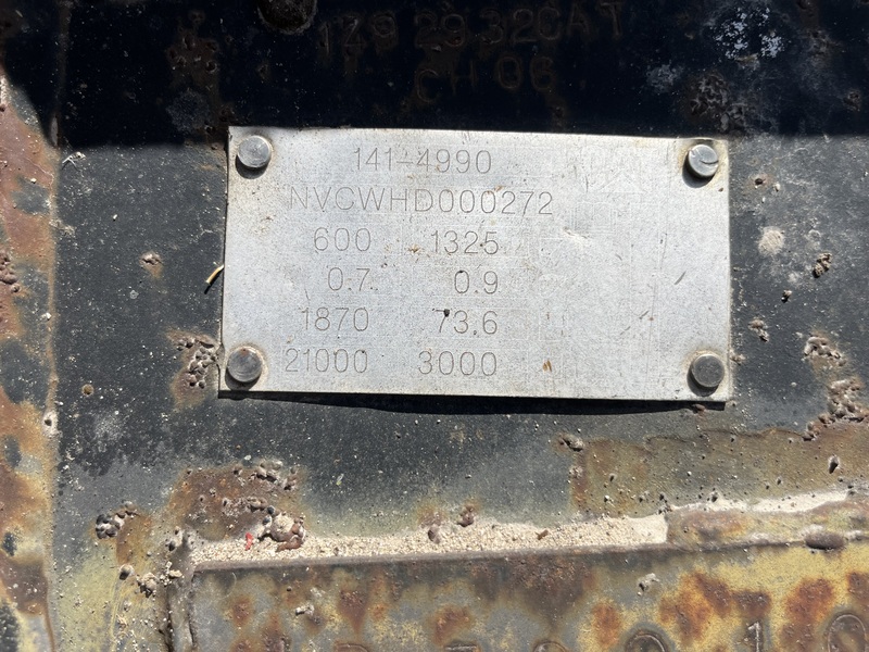 Cat 72” Hi Dump Bucket Attachment 