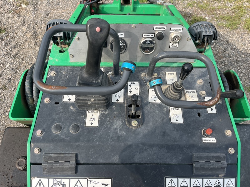 Mammoth Stand on Track Loader 