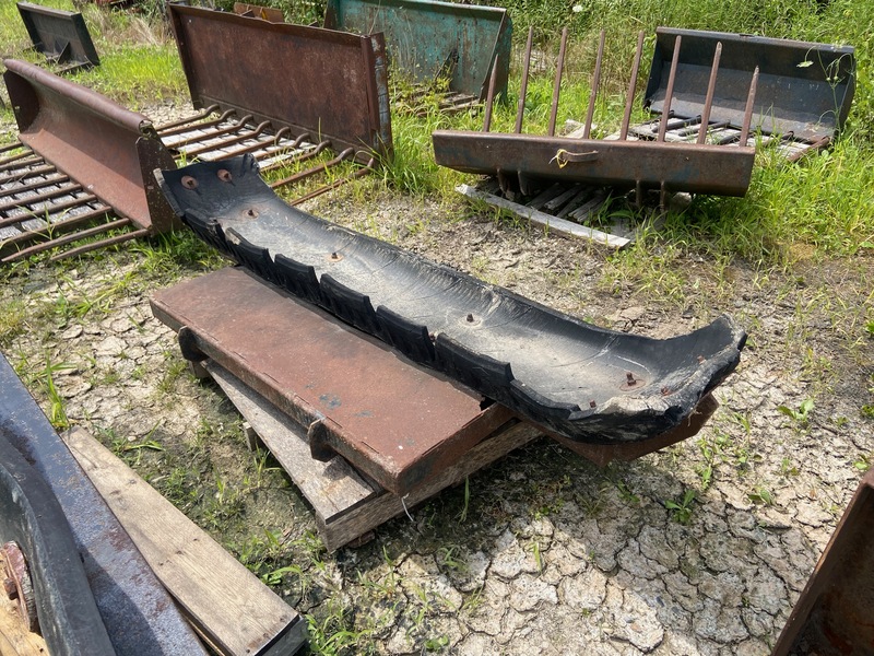 Snow Removal  John Deere Rubber Slush Scraper - 7ft Photo