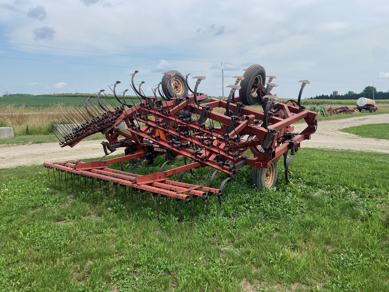 Tillage - Cultivators  Hesston 2240 Cultivator with Harrows - 22ft Photo