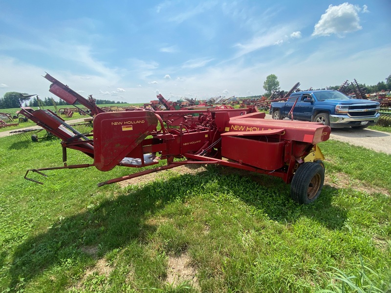 Hay/Forage/Livestock  New Holland 273 Small Square Baler with Thrower Photo