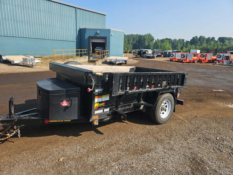 2020 Miska 5'x8.5' Single Axle Dump Trailer