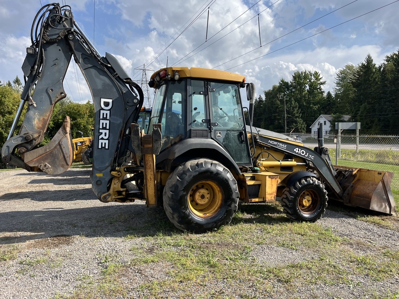 John Deere 410J TC Tractor Loader Backhoe for sale 