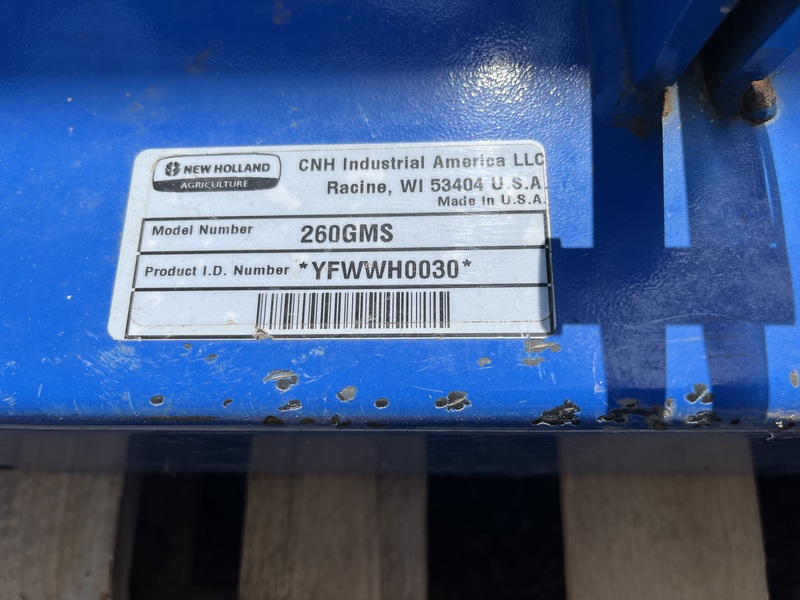 New Holland 260gms Mid Mount Mower