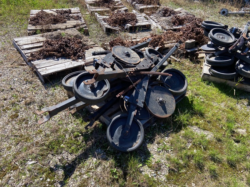 Case IH Row Units With Packing Wheels