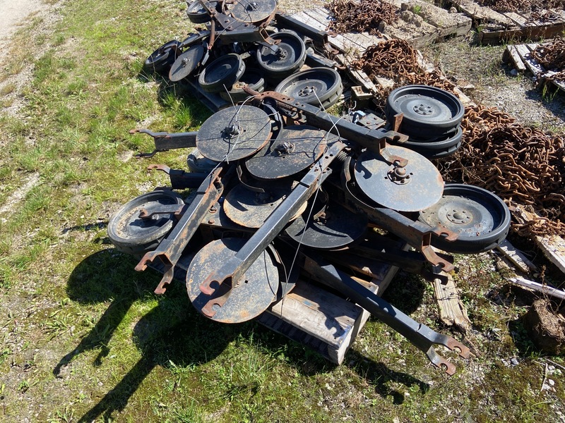 Parts and Tires  Case IH Row Units With Packing Wheels Photo