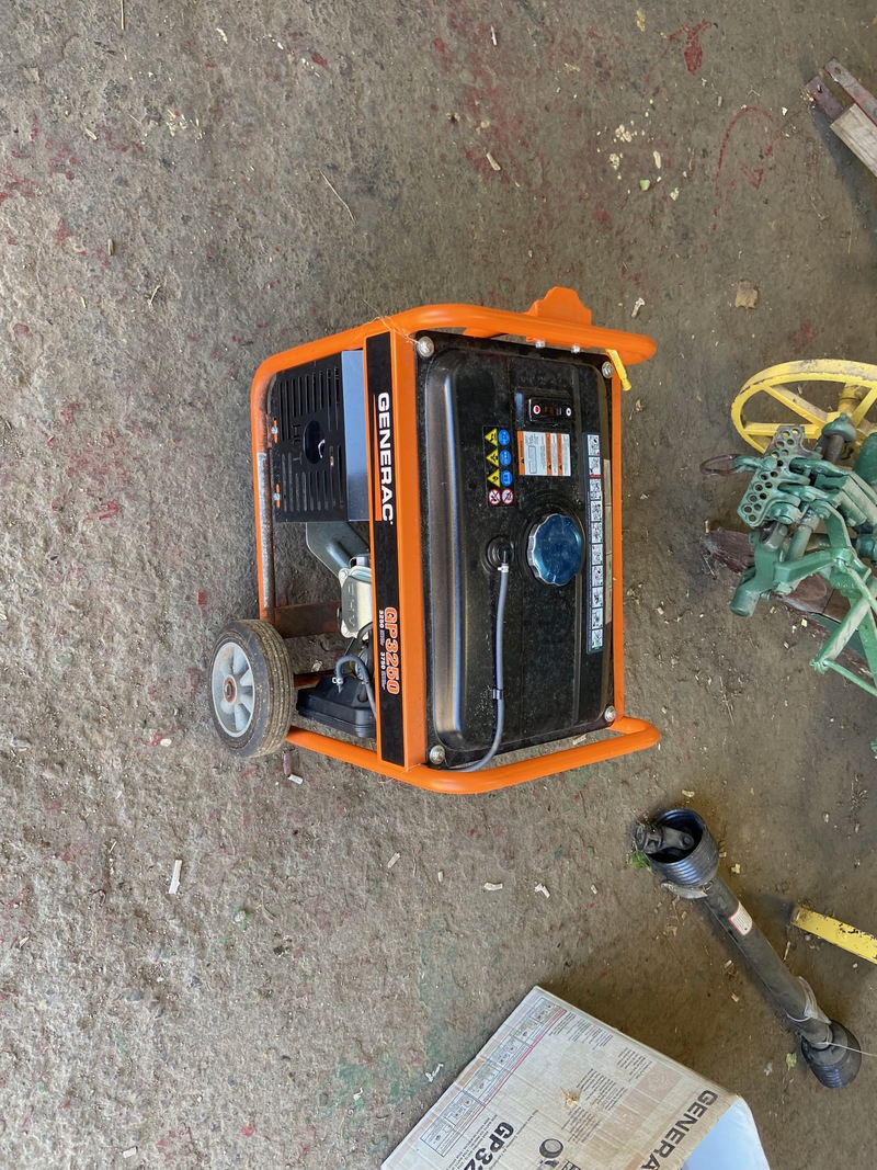 Generac 3250 Gas Generator