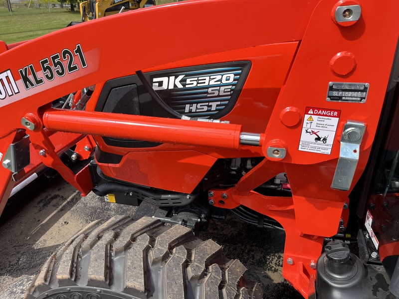 Kioti DK5320 Cab Loader Tractor 