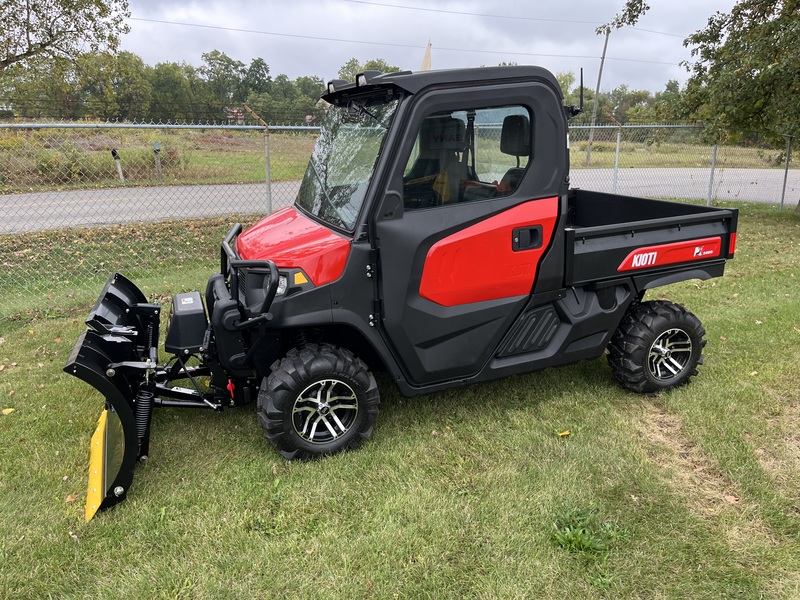 Kioti K9 UTV with HVAC cab 