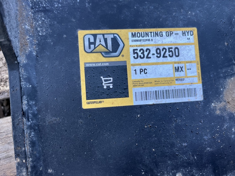 CAT Breaker/Hammer Mounting bracket for skid steer
