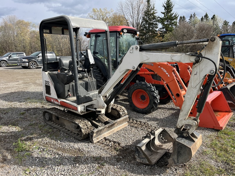 Bobcat 322 Mini Excavator for sale 