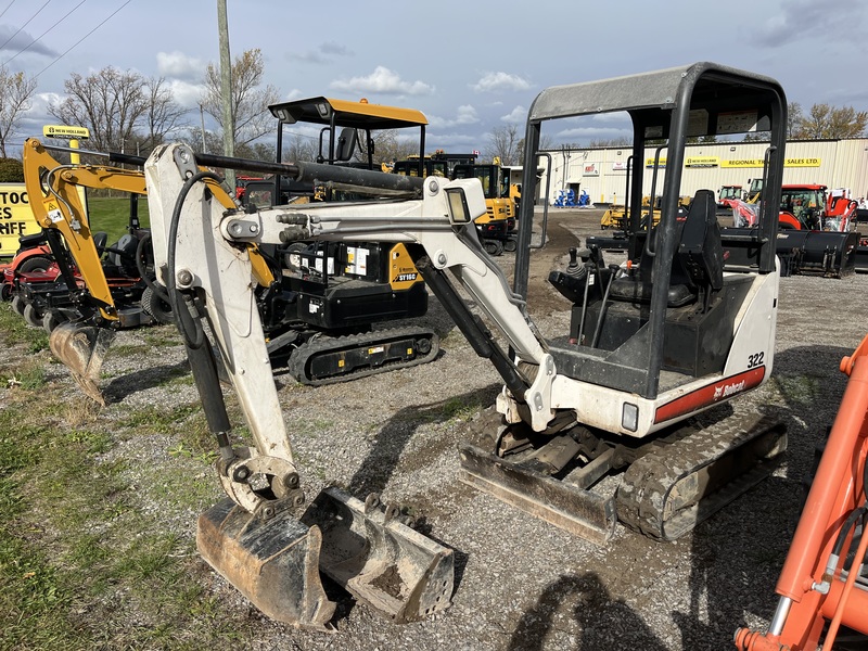 Bobcat 322 Mini Excavator for sale 