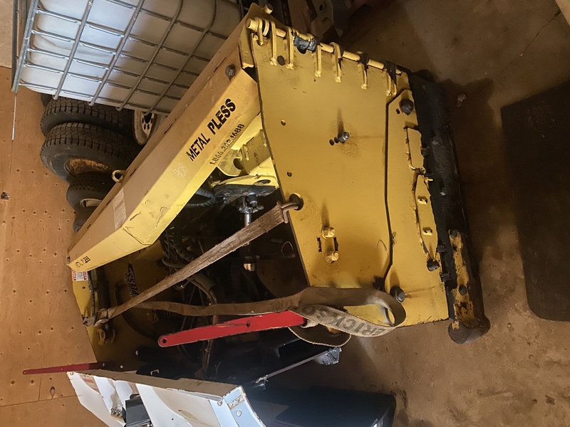 Metal Pless 8-14-36 LE Hydraulic Snow Plow 