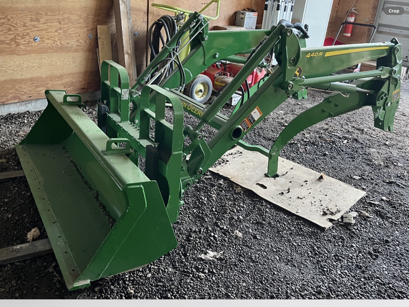 John Deere 4066R Tractor/Loader/Blower/Chipper