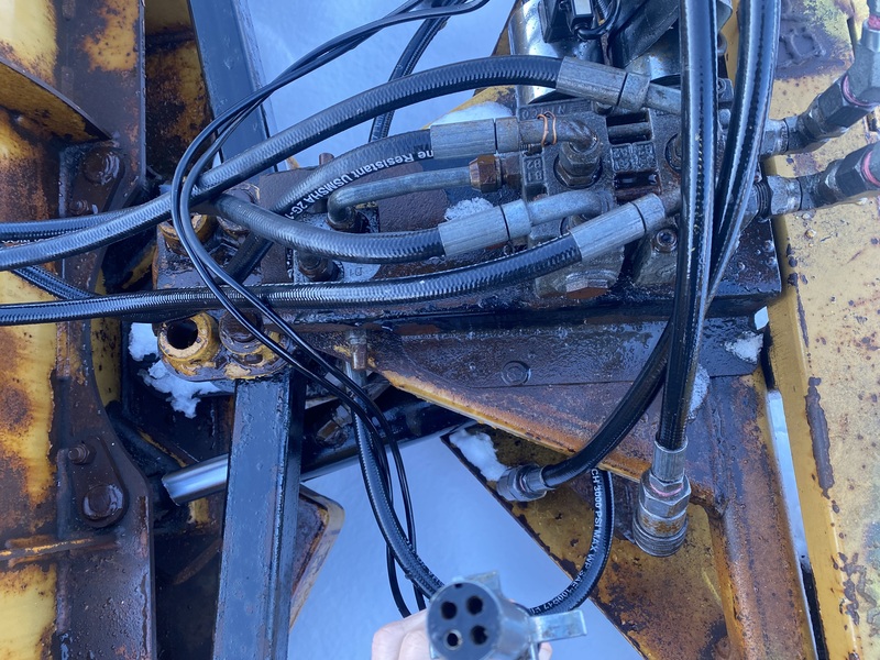 HLA 3230 9-14 Hydraulic Snow Wing Plow 