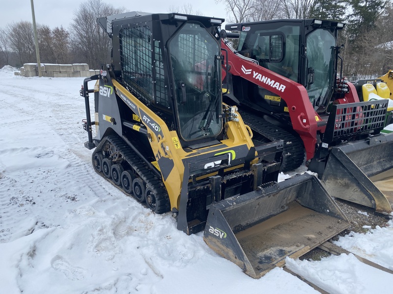ASV RT40 Compact Track Loader - 199hrs