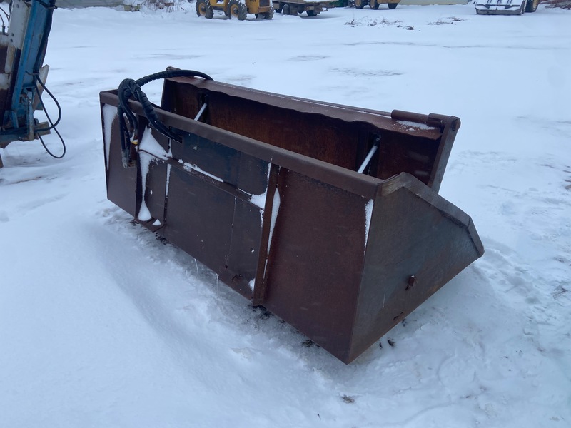 Construction  Skid Steer Grapple Bucket - 7' Photo