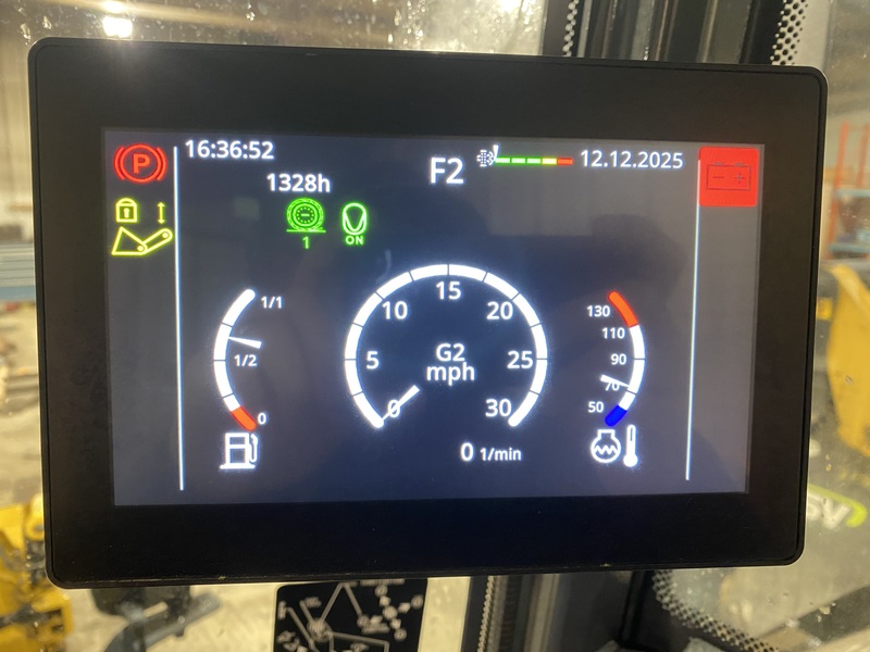 John Deere 244L Loader with plow for sale 