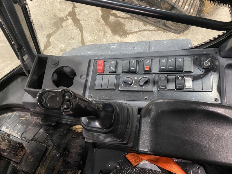 John Deere 244L Loader with plow for sale 