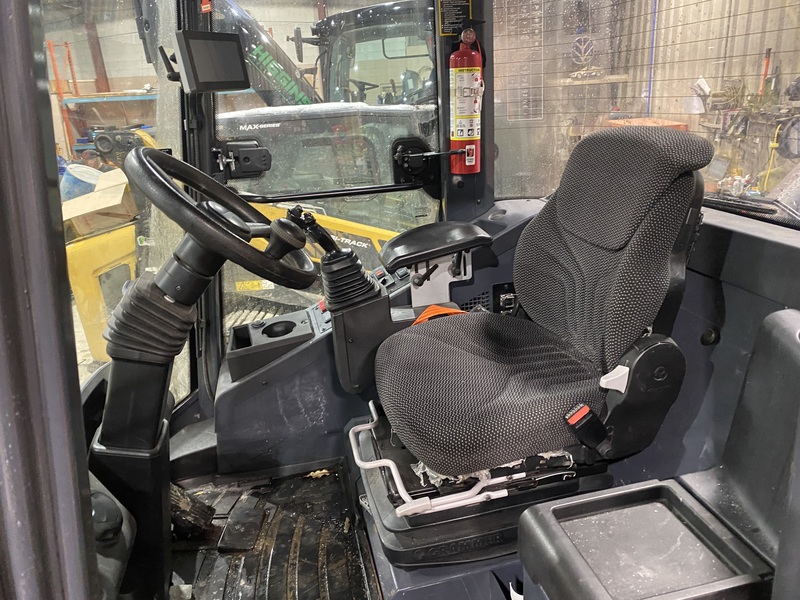 John Deere 244L Loader with plow for sale 