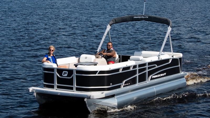 Princecraft Boats  2025 Princecraft Vectra 21L Pontoon Boat (Black) Photo