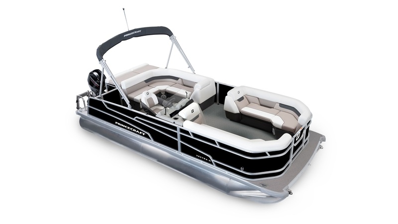 2025 Princecraft Vectra 21L Pontoon Boat (Black)