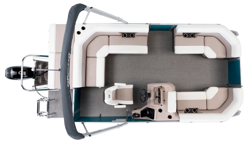 Princecraft Boats  2026 Princecraft Vectra 19 L Pontoon Boat (Black) Photo