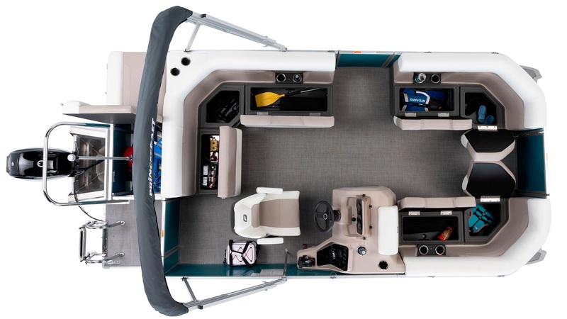 Princecraft Boats  2026 Princecraft Vectra 19 L Pontoon Boat (Black) Photo