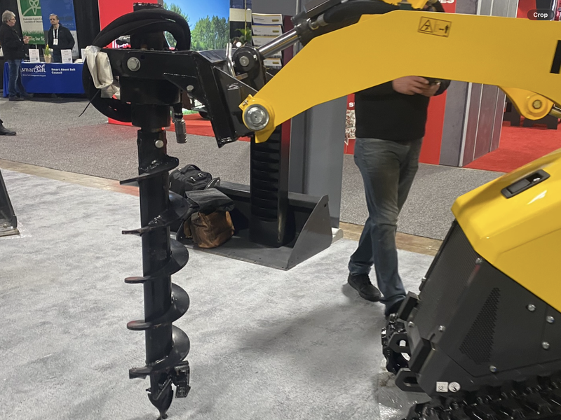Mini Skid Steer Auger Attachment for sale 