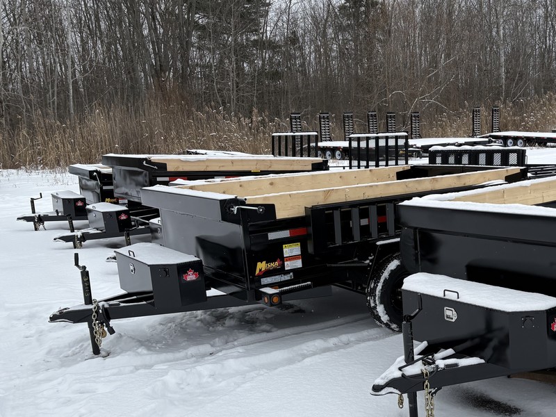 Cargo, Utility Trailers  2026 Miska 6'x12' Contractor Dump Trailer Photo