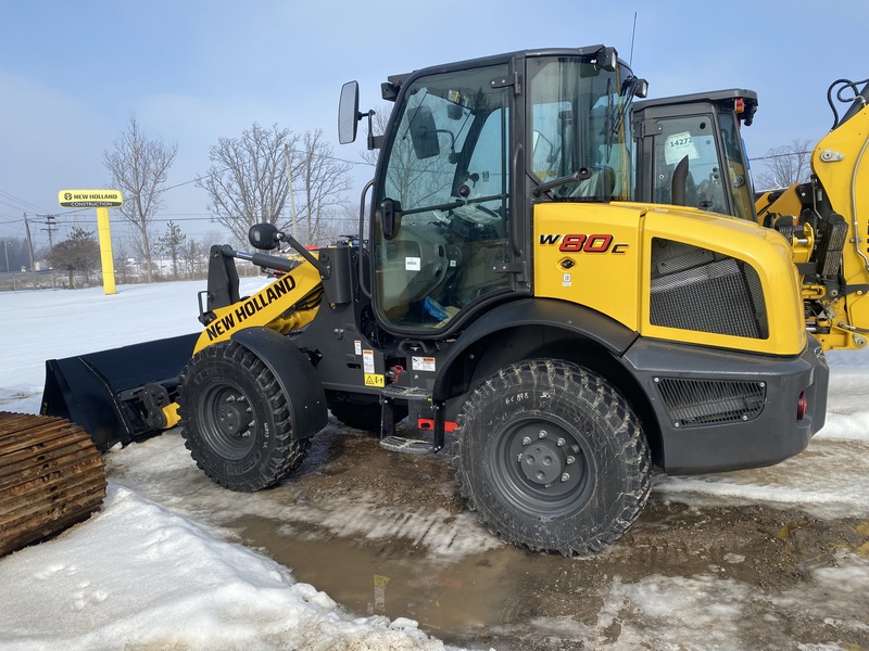 New Holland W80C Compact Wheel Loader 