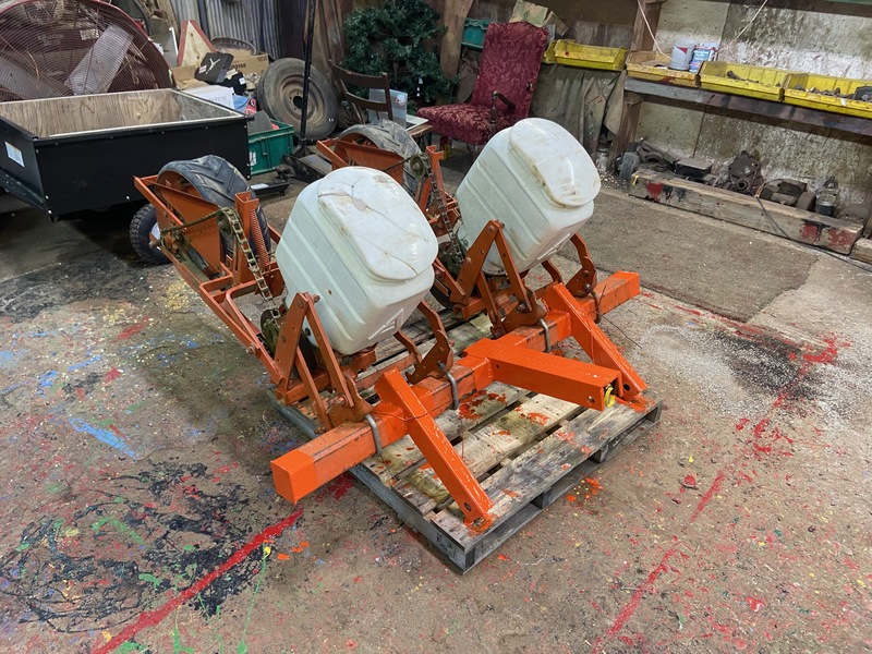 Planting  Allis-Chalmers Corn + Bean Planter Photo