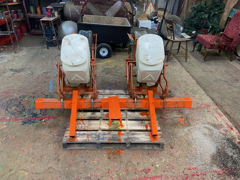 Planting  Allis-Chalmers Corn + Bean Planter Photo